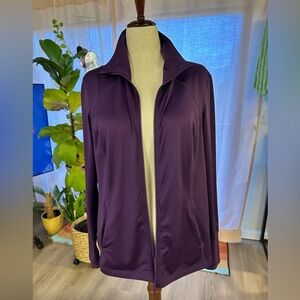 Z by Zella Purple Activewear Jacket Size 1x